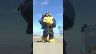 Thanos Hugs Captain America - LEGO Marvel Super Heroes