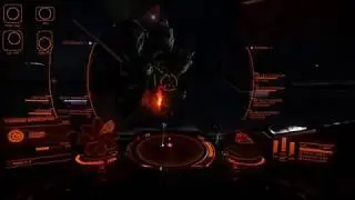 Fighting a Cyclops, without Guardian technology (Flight Assist: Off)