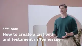 How to create a last will and testament in Tennessee