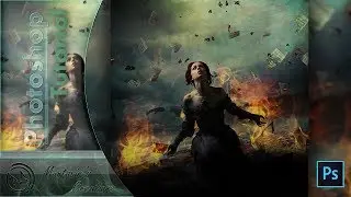 Photoshop Manipulation Tutorial - World is on Fire