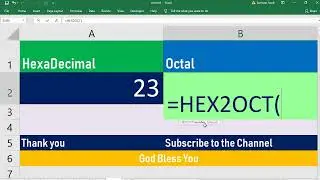 Convert HexaDecimal to Octal
