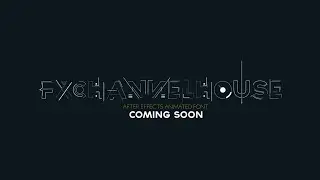 After Effects Animated Font  Preview (animated font teaser)