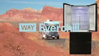 Everchill 16.2 Cubic Foot Premier Series 110V RV Refrigerator