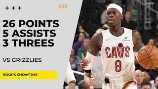 Dennis Schroder 26 Points, 5 Assists, 3 Threes vs Grizzlies I 25-26 NBA Season