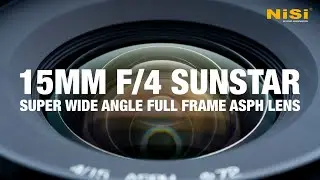 NiSi 15mm f/4 Sunstar Super Wide Angle Full Frame Lens (Sony E, Canon RF, Nikon Z and Fujifilm X)