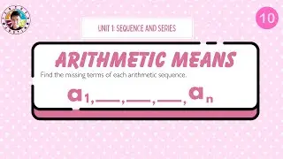 Arithmetic Means [Example 1-5]