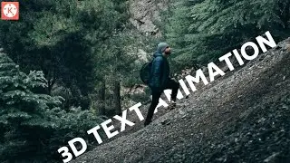 3D Text Behind Effect Animation Tutorial using Kinemaster | TheVashuEditor