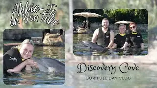 Discovery Cove Vlog. Dolphin Swim and SeaVenture POV. April 2024.