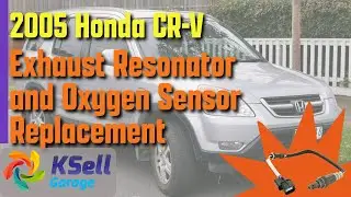 Fix an Annoying P0135 Check Engine Light - Oxygen Sensor and Exhaust Resonator Replacement Honda CRV