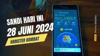 Sandi Harian Hamster Kombat Hari Ini 28 Juni 2024 Terbaru