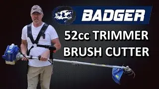 Wild Badger 52cc Trimmer And Brush Cutter - I'm Impressed