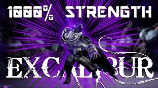 Warframe - 1000% Strength Excalibur