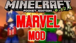 Minecraft PE: Marvel Mod 0.12.1
