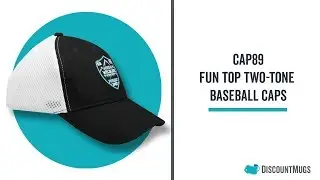 Personalized Fun Top Two Tone Baseball Caps