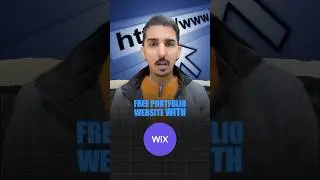 Create a Portfolio Website for FREE | How to make a website with WIX | Website Design