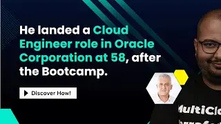 He landed a Cloud Engineer role in Oracle Corporation at 58, after the Bootcamp