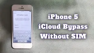 How To Free iPhone 5 iCloud Bypass Without Signal iOS 10.3.4 iPhone 5 5C Flashing By 3uTools