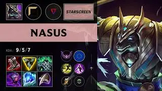 (P4 StarScreen) Nasus Top vs Renekton - EUW Master Patch 26.16