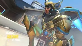 Pharah triple kill flank