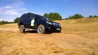 Toyota Land Cruiser Prado - упражнение "кочки" SUV&Sand СтельмахProAuto