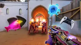 Gekko Flashes are INSANE on CONSOLE Valorant