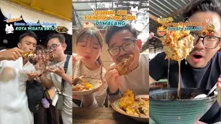 Eating Viral Food All Day in MALANG CITY 🍡🍲🍗