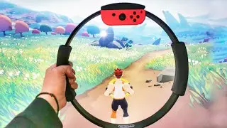 Nintendo Ring Fit Adventure - Split Screen Gameplay