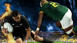 THRILLING GAME! 😮 High-Octane rugby between rivals: All Blacks v South Africa 👊