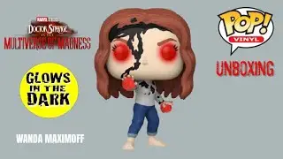 Wanda Maximoff Earth-838 Glow in Dark Funko Pop! Vinyl Marvel Doctor Strange Multiverse of Madness