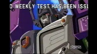 Weekly Emergency Test Interrupts Transformers Armada (2002)