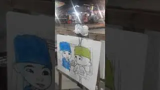 Anak Lanang Belajar Mewarnai