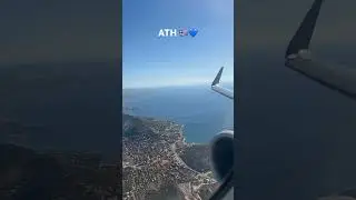 Landing into ATH! 🇬🇷💙 