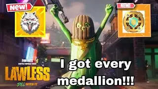 I Got Every New Medallion in Fortnite Chapter 6 Season 2