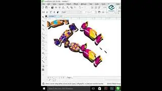Using Artistic Media tool and make some beautiful & amazing shapes in corel draw