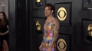HARRY STYLES | Fashion Cam | 2023 GRAMMYs