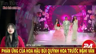 Phản Ứng Của Hoa Hậu Bùi Quỳnh Hoa Trước Nghi Vấn Bị Hoàng Thùy Hất Khỏi Vị Trí Vedette