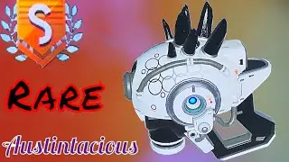 RARE S-Class Experimental Pistol Multitool with Black Crystals & Grey Trim | EUCLID | No Man's Sky