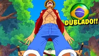 🇧🇷 Zoro scars Luffy's chest | One Piece Dubbed