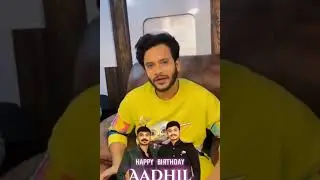 Bigg boss title winner Azeem Surprise for his brother birthday🥰 #shorts #azeem #biggbossazeem