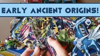 Opening 6 Early Ancient Origin Pokemon Packs! (ToysMCN HYPE Collab)