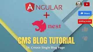 24. Create Single Blog Page
