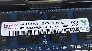 Оперативная память для ноутбука HYNIX SoDIMM DDR3-1333MHz 4Gb. ч.2