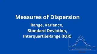 Measures of Dispersion: Importance, Applications & Key Metrics (Range, Variance, SD, IQR)