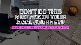 THIS MISTAKE Can Cost You LACS of Rupees! 😱 | ACCA Students #students #awareness #youtube