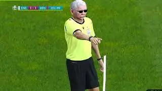 semi-final England vs Denmark, foul and penalty Euro 2020