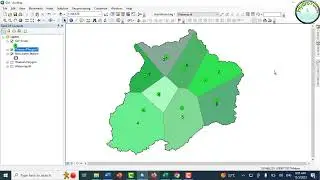 Thiessen Polygons Application in ArcMap Software