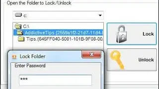 How To Lock Folder In Windows 7 | File lock kaise kare