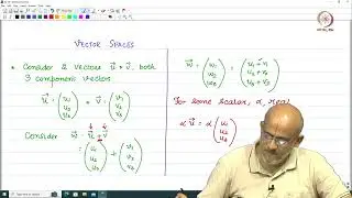 Lec 36 Vector Space and Properties