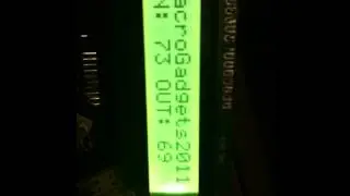 Arduino 16x2 LCD ds1620 ic temperature thermostat