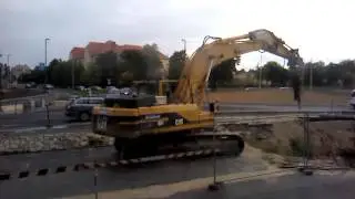 Veszprém belvárosi Körforgalom és aluljáró építése 2012.08.08